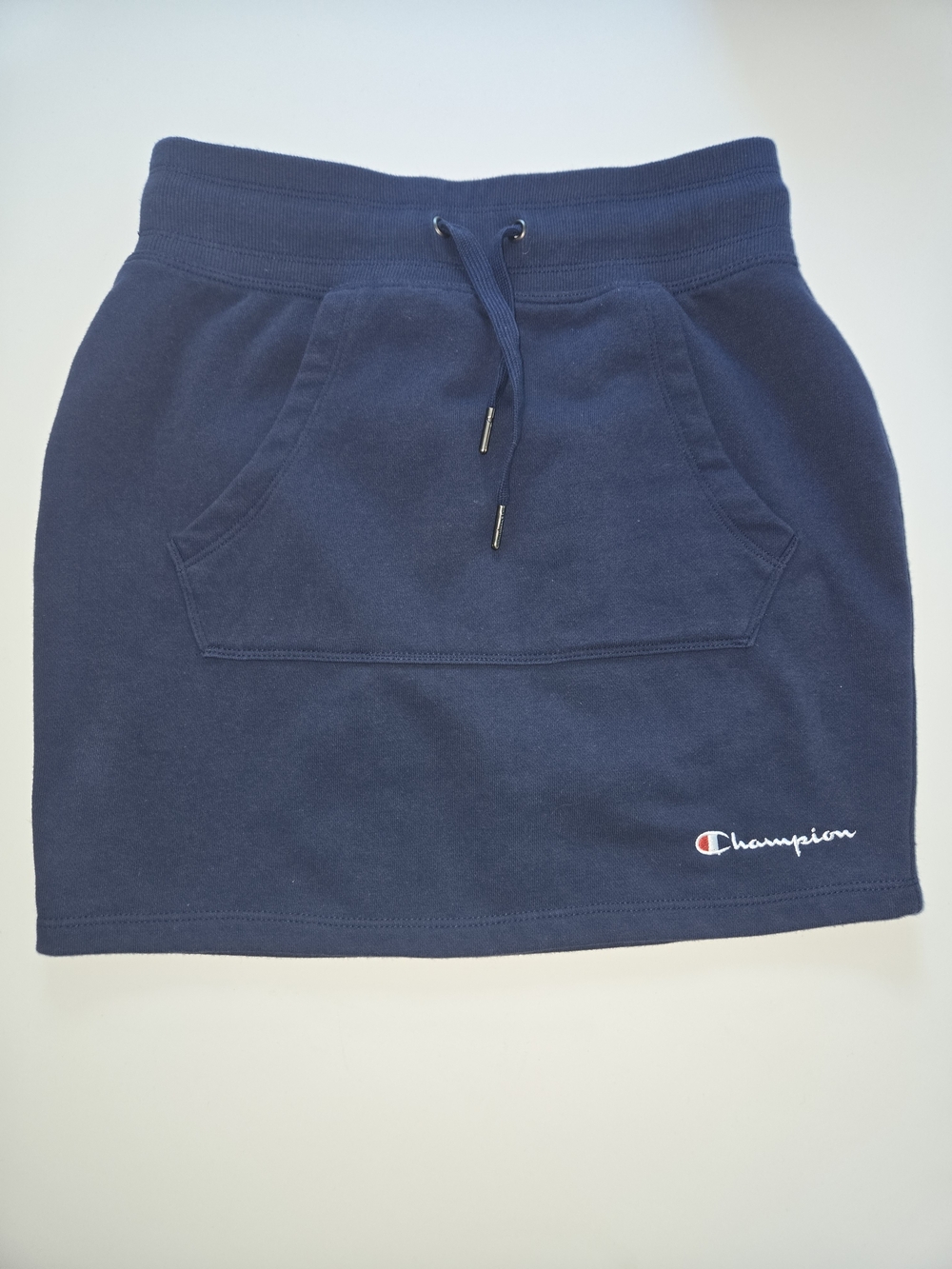 Champion Navy Drawstring Skirt with Front Pocket